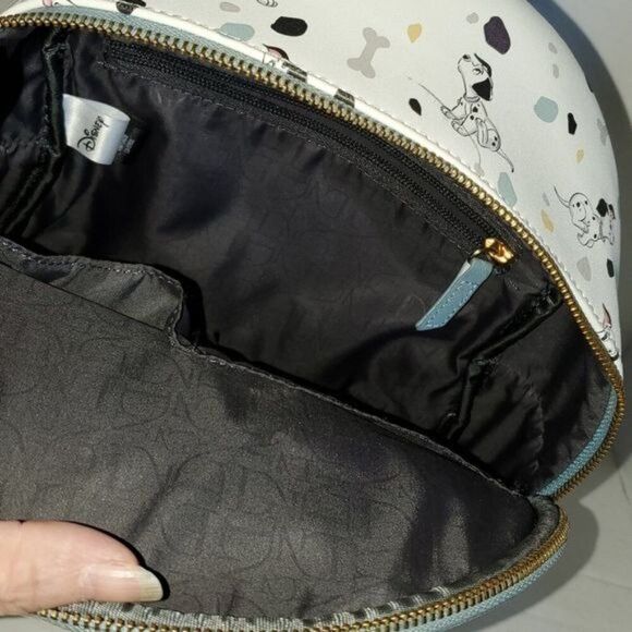 Disney 101 Dalmatians Backpack Danielle Nicole Bag Bone Allover Print Dog PURSE main image 4